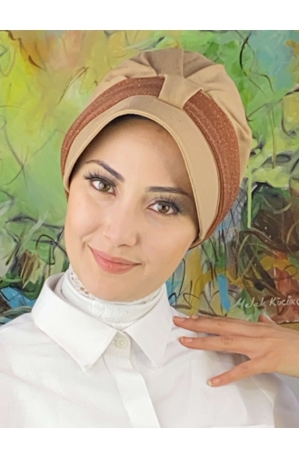 Milchkaffee Praktischer Turban 19FSPK45-06