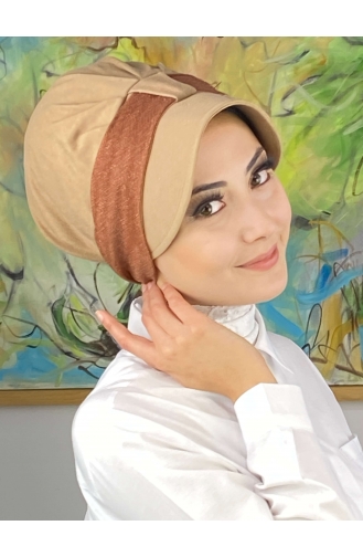 Milchkaffee Praktischer Turban 19FSPK45-06