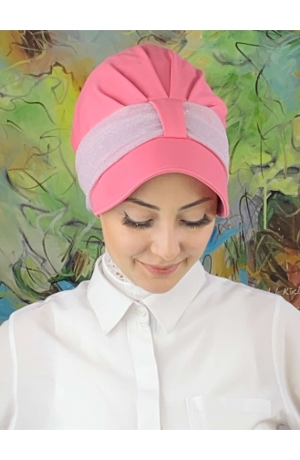 Zucker-Pink Praktischer Turban 19FSPK63-01