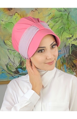 Sugar Pink Ready to Wear Turban 19FSPK63-01