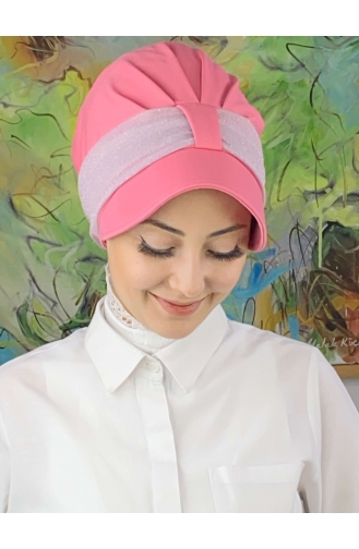 Sugar Pink Ready to Wear Turban 19FSPK63-01