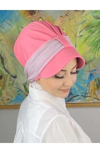 Sugar Pink Ready to Wear Turban 19FSPK63-01