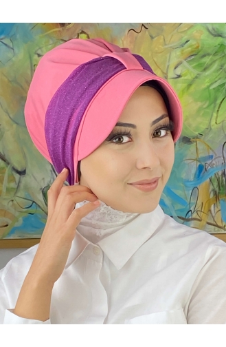 Purple Ready to wear Turban 19FSPK63-02