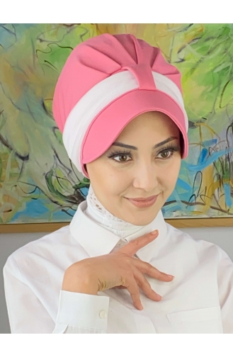 White Ready to Wear Turban 19FSPK63-03