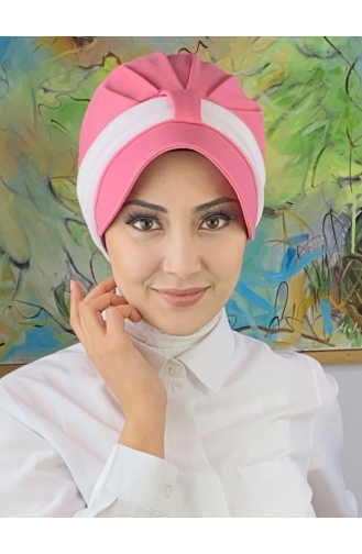 White Ready to Wear Turban 19FSPK63-03