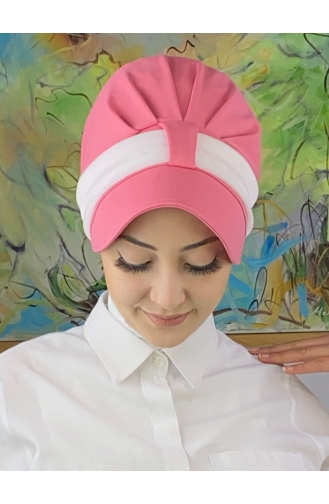 White Ready to Wear Turban 19FSPK63-03