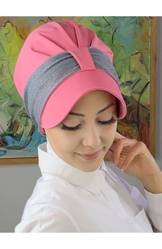 Gray Ready to wear Turban 19FSPK63-04