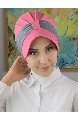 Gray Ready to Wear Turban 19FSPK63-04