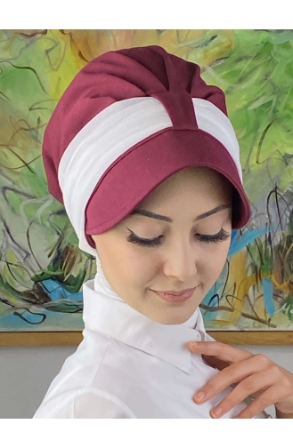 Weinrot Praktischer Turban 19FSPK81-02