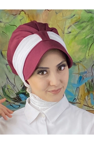 Weinrot Praktischer Turban 19FSPK81-02