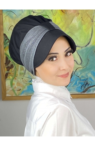 Grau Praktischer Turban 19FSPK30-13