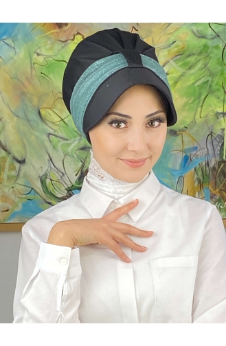 Hellgrün Praktischer Turban 19FSPK30-04