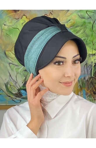 Hellgrün Praktischer Turban 19FSPK30-04