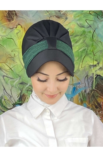 Mint Green Ready to Wear Turban 19FSPK30-09