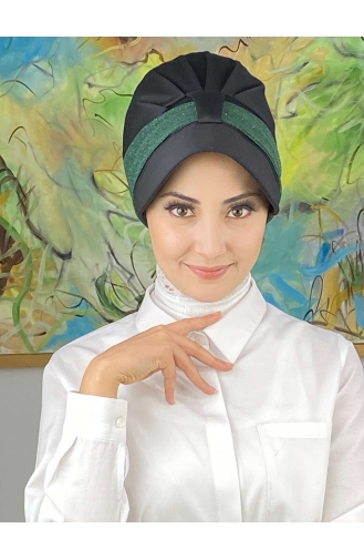 Mint Green Ready to Wear Turban 19FSPK30-09