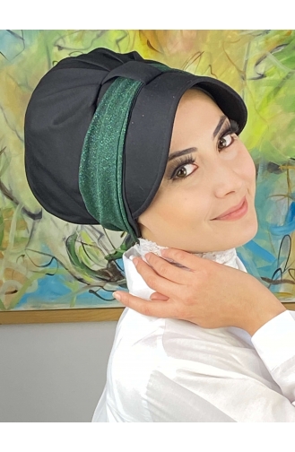 Mint Green Ready to Wear Turban 19FSPK30-09