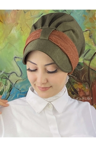 Milk Coffee Ready to Wear Turban 19FSPK84-02