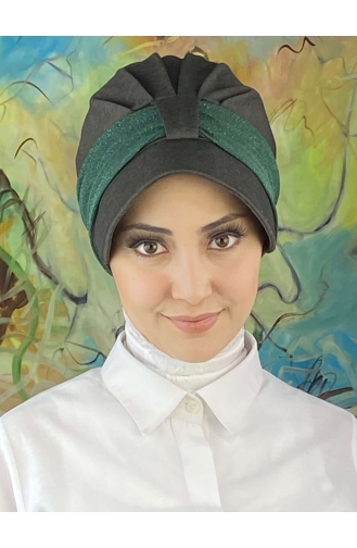 Mint Green Ready to Wear Turban 19FSPK107-01