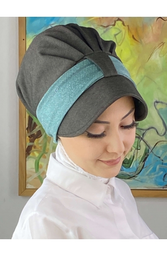 Mint Green Ready to Wear Turban 19FSPK107-02