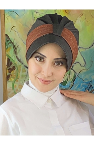 Milk Coffee Ready to Wear Turban 19FSPK107-03