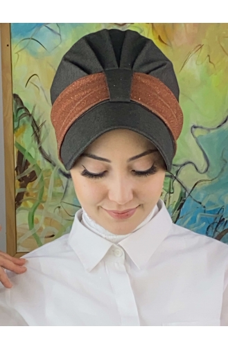 Milk Coffee Ready to Wear Turban 19FSPK107-03