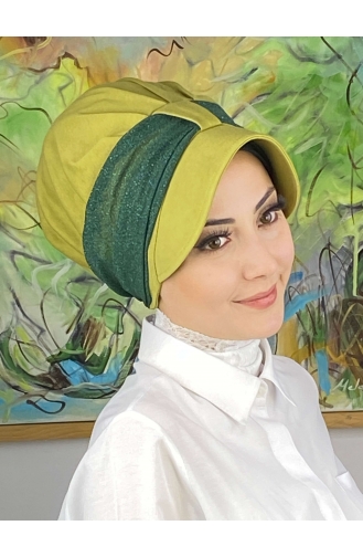 Mint Green Ready to Wear Turban 19FSPK59-01