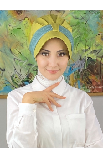 Pistaziengrün Praktischer Turban 19FSPK59-04