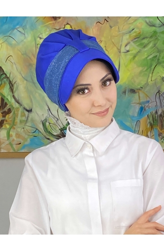 Light Blue Ready to Wear Turban 19FSPK94-03