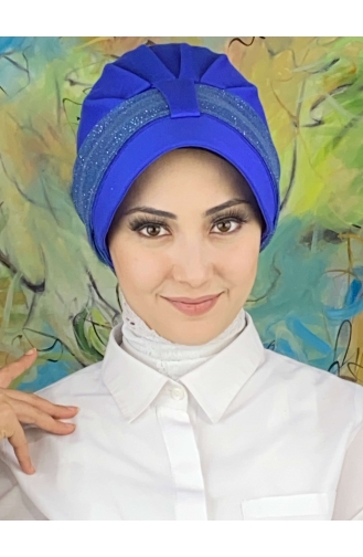 Light Blue Ready to Wear Turban 19FSPK94-03