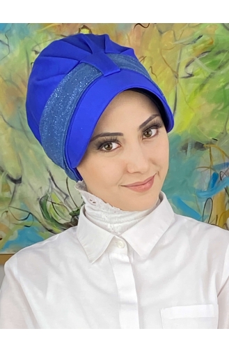Light Blue Ready to Wear Turban 19FSPK94-03