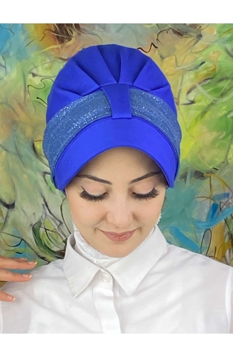 Light Blue Ready to Wear Turban 19FSPK94-03