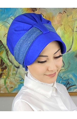 Light Blue Ready to Wear Turban 19FSPK94-03