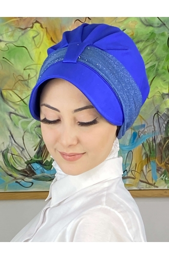 Light Blue Ready to Wear Turban 19FSPK94-03