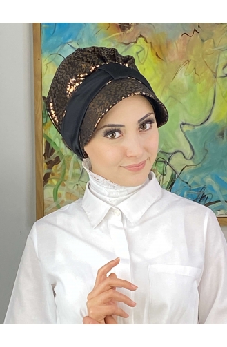 Copper Ready to wear Turban 19FSPK97-01