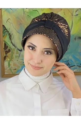 Turban Pret-a-Porter Couleur cuivre 19FSPK97-01