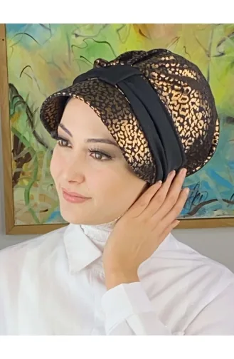 Turban Pret-a-Porter Couleur cuivre 19FSPK97-01
