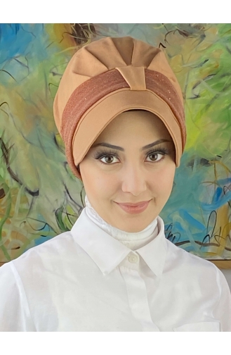 Milk Coffee Ready to Wear Turban 19FSPK67-01