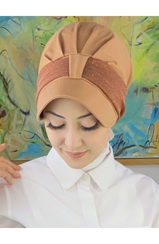 Milk Coffee Ready to Wear Turban 19FSPK67-01