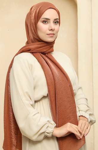 Nursema Shiny Shawl 81004-07 Brown 81004-07