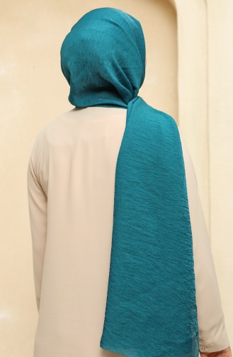 Nursema Shiny Shawl 81004-09 Petrol Blue 81004-09