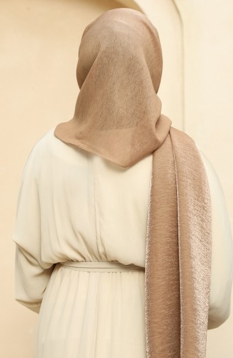 Nursema Shiny Shawl 81004-27 Light Brown 81004-27