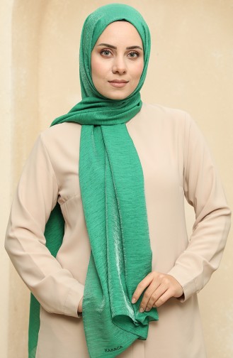 Nursema Shiny Shawl 81004-26 Emerald Green 81004-26