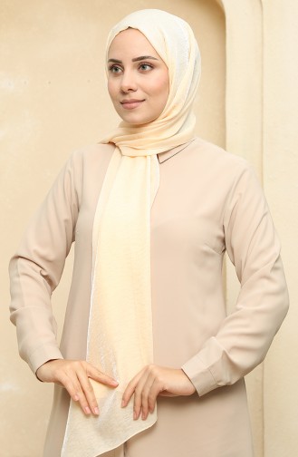 Nursema Shiny Shawl 81004-42 Dark Cream 81004-42
