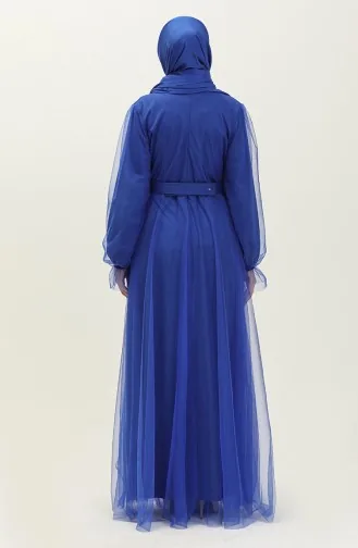 Tüll-Abendkleid mit Cups 2454-02 Saks 2454-02