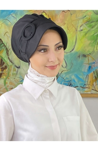 White Ready to Wear Turban 26SPK6-03