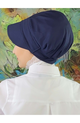 Dunkelblau Praktischer Turban 26SPK6-04