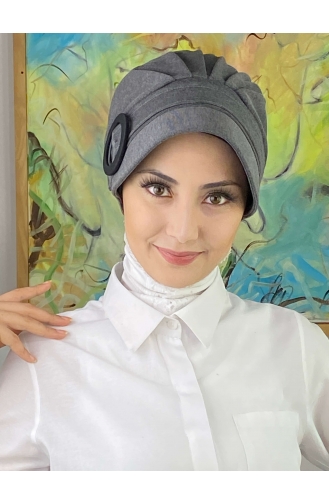 White Ready to Wear Turban 26SPK6-06