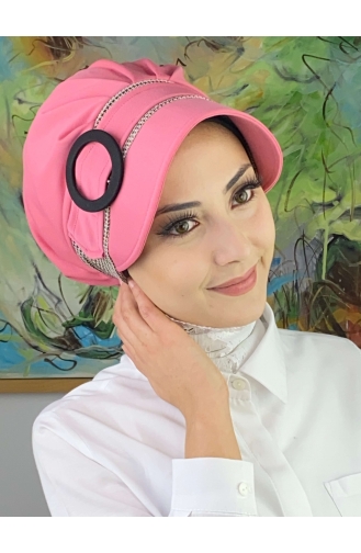 Sugar Pink Ready to Wear Turban 26SPK1-01