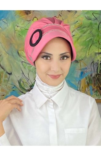 Zucker-Pink Praktischer Turban 26SPK1-01