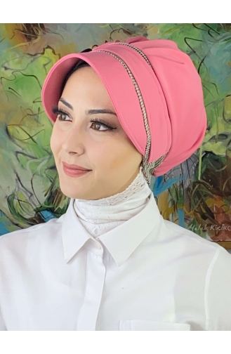 Sugar Pink Ready to Wear Turban 26SPK1-01